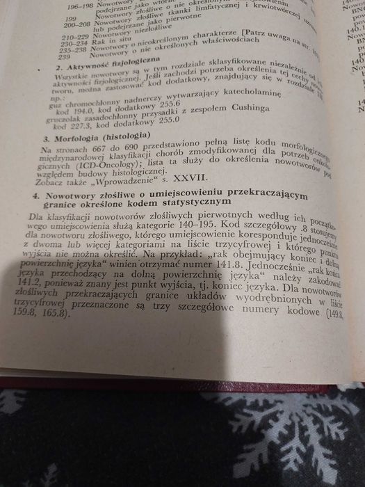 Międzynarodowa klasyfikacja chorób, urazów i przyczyn zgonów tom I