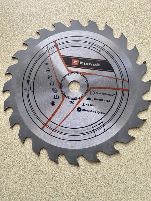 Tarcza Einhell 200 x 16 24z