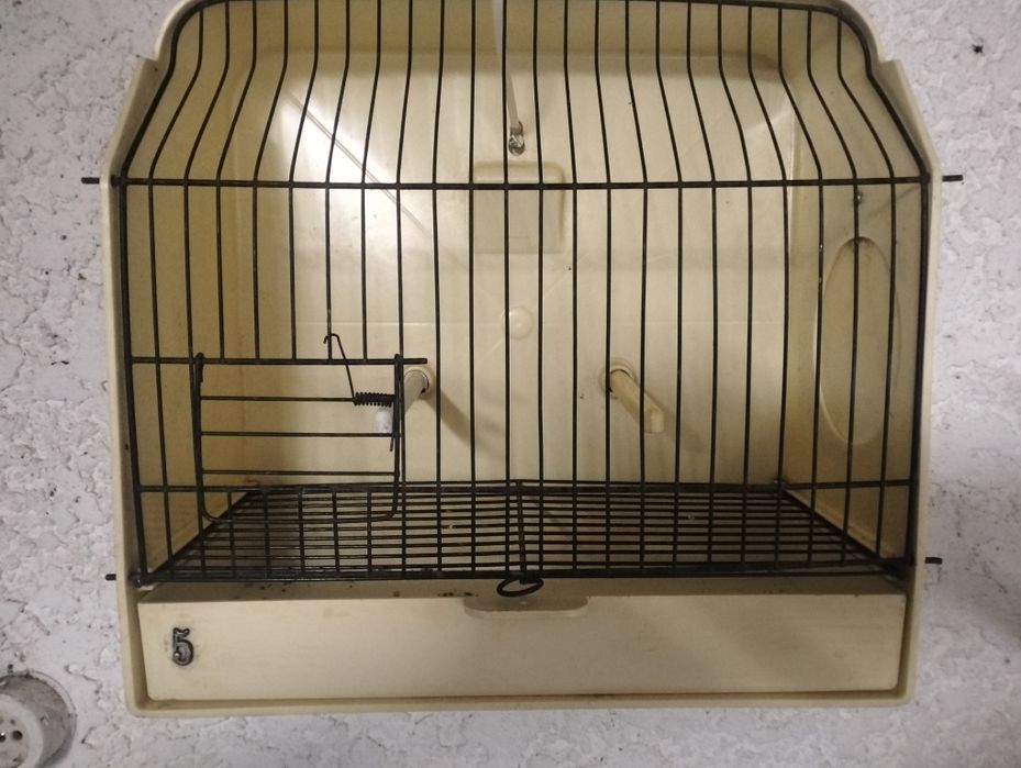 Gaiola de exposição de canários