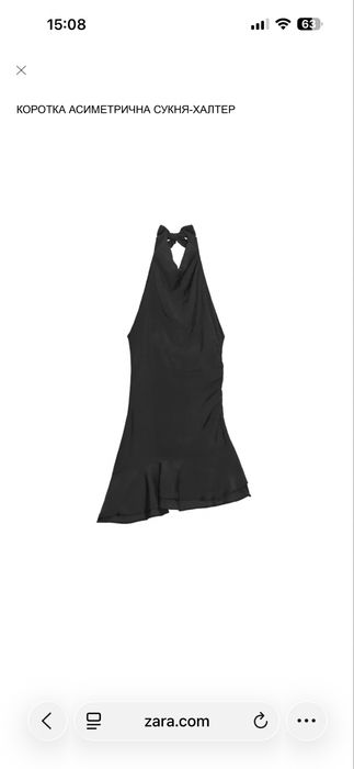 Платье Zara черное