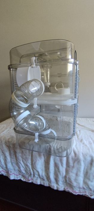 Gaiola Zolux Rody 3 Duo para Hamster/Roedores (Com Caixa e Acessórios)