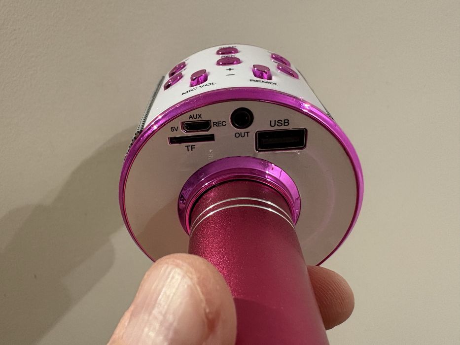 Karaoke mikrofon głośnik Bluetooth SPRAWNY