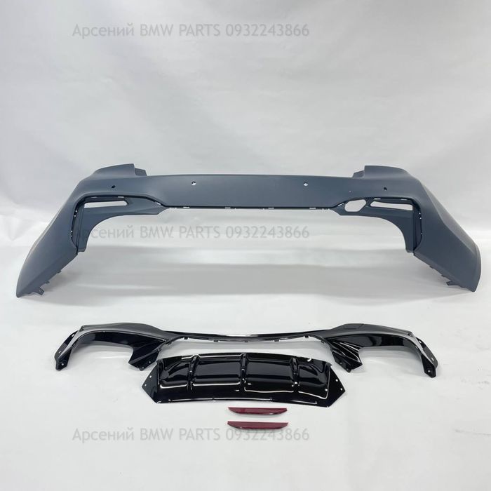 Обвіс обвес bmw g30 г30 m packet м пакет губа юбка mtech бампер бмв