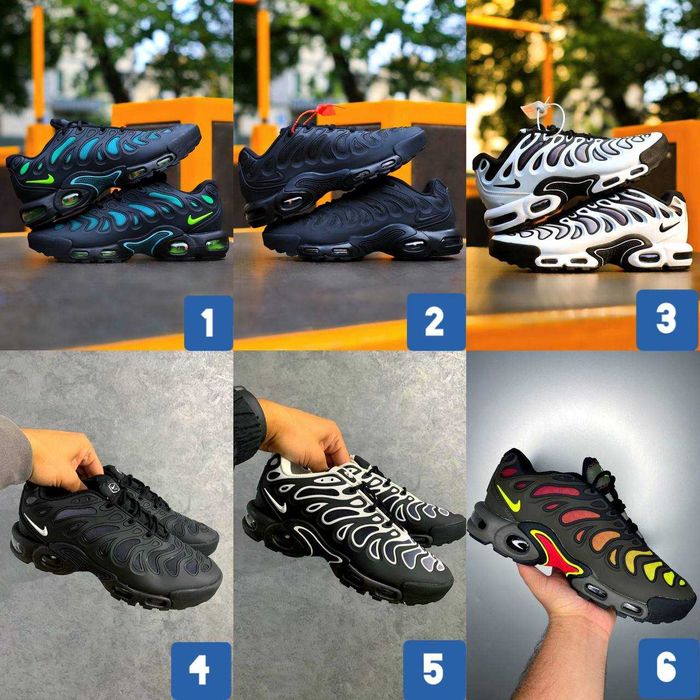Кросівки Nike Air Max TN / Plus / Drift / Розміри 36 - 46 / Унісекс