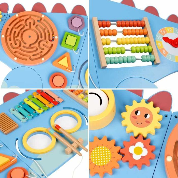 tablica manipulacyjna dinozaur