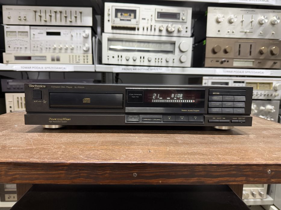 ‼️ Odtwarzacz płyt CD Technics SL-PG202A Audio Room