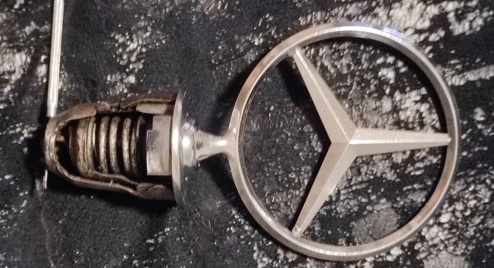 Emblemat, znaczek, gwiazda Mercedes, ORYGINAŁ