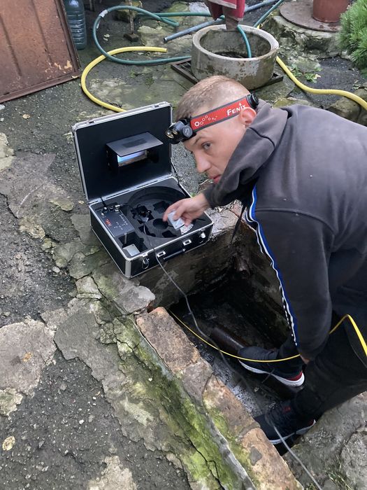 Прочистка труб канализации, видеодиагностика ,чистка труб, прочистить