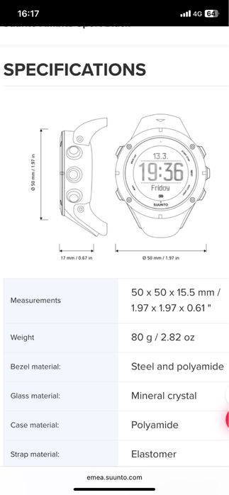 Suunto Ambit 3 Sport