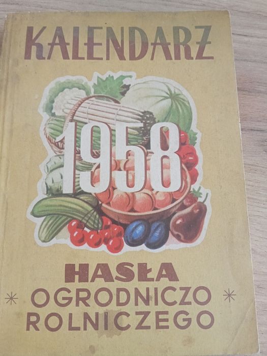 Stare kalendrze z PRL