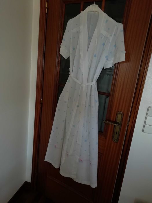 Bonito robe de algodão