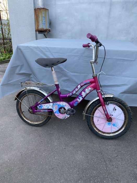 Дитячий велосипед рожевий