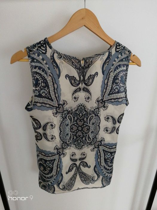 Top de seda Massimo Dutti, tam. 36, NOVO