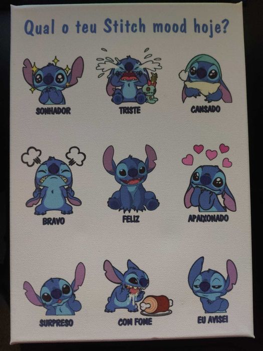 Quadro do Stitch