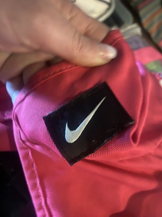 Saco nike rosa..