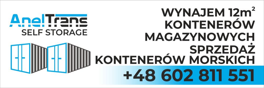 Magazyn Selfstorage, samoobslugowy, Skalmierzyce przy DK25 czynny 24/7