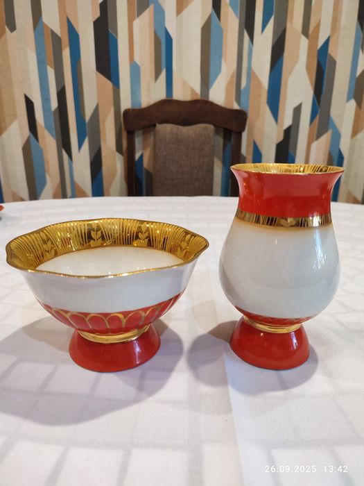 Чайный сервиз Славутич ПФЗ. СССР ретро, винтаж.