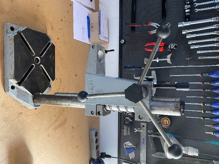 Suporte coluna para berbequim Wolfcraft