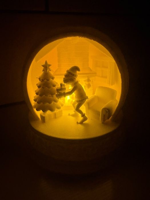 Kula grinch dekoracja świąteczna