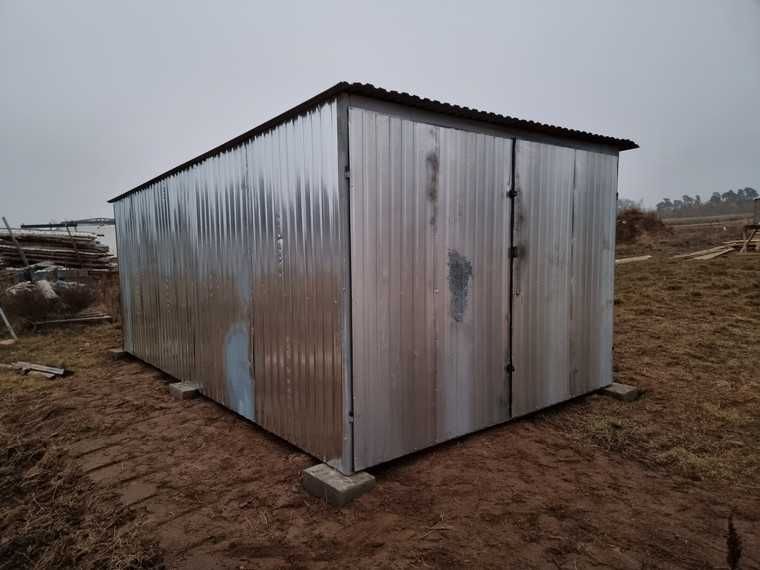 Garaż blaszany 3x5 II gatunek - WOLSZTYN