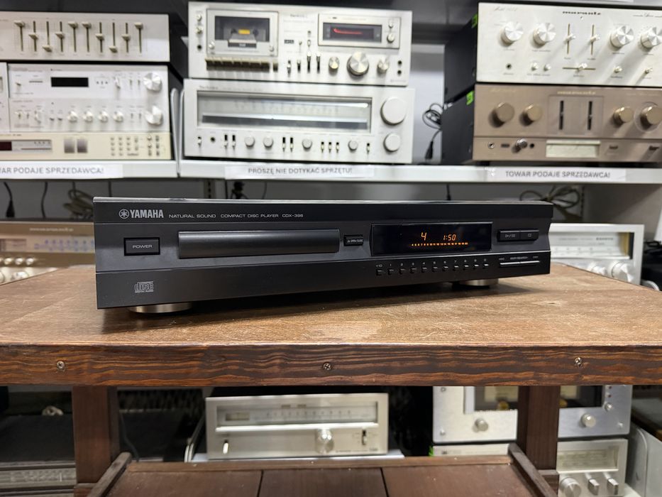 ‼️ Yamaha CDX-396 – Odtwarzacz CD Hi-Fi z 24-Bitowym Przetwornikiem DAC, Wyjściem Cyfrowym i Naturalnym Brzmieniem Yamaha | Audio Room