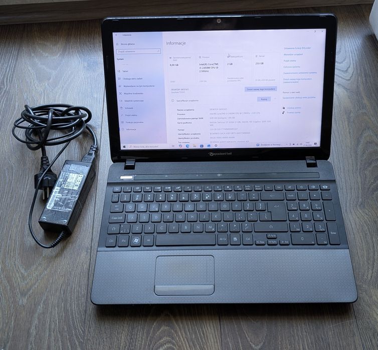 Packard Bell EasyNote TS11HR – i5 / 8 GB RAM / SSD / NVIDIA GT 630M