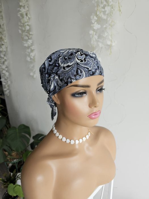 Turban Ania czapka chustka na głowę po chemii po chemioterapi Ania