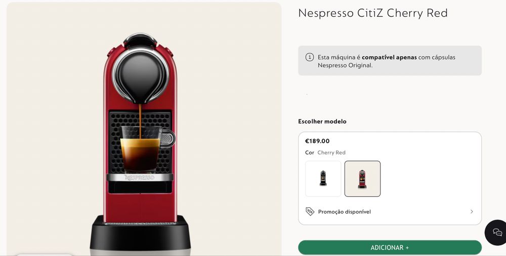 maquina cafe nespresso original