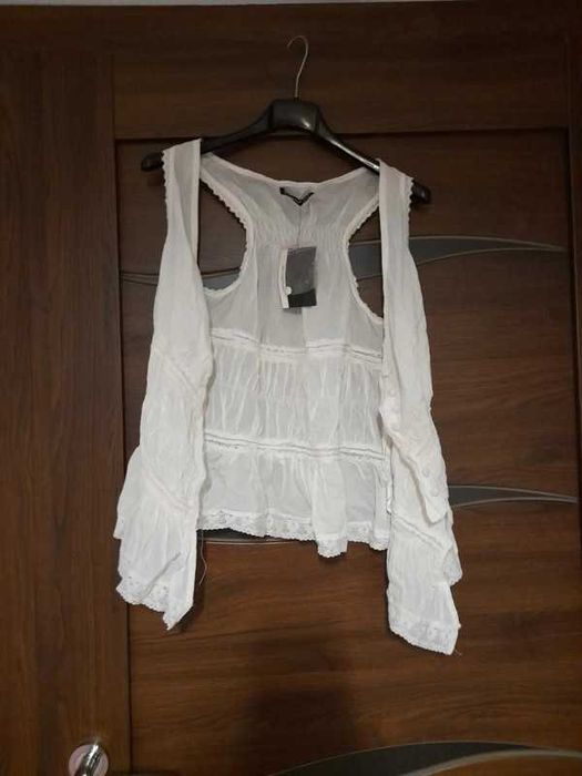 Biała narzutka atmosphere rozm M