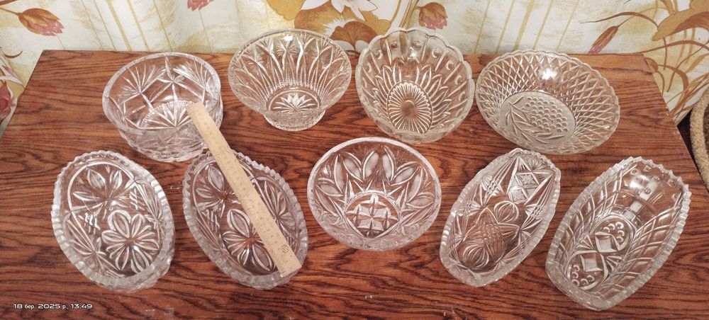 Кришталеві  вази