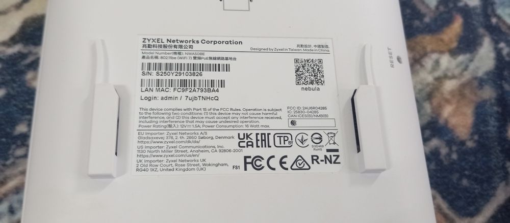 Zyxel wifi 7nowy