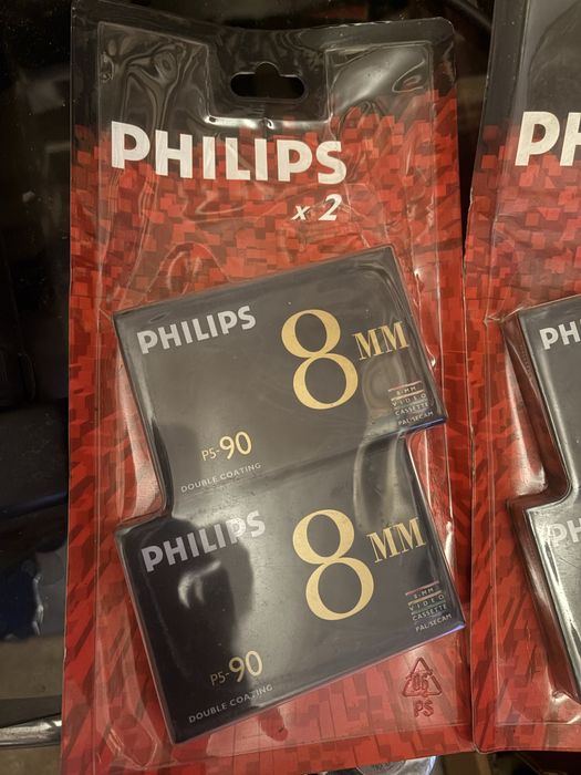 2x Cassetes Philips 8MM