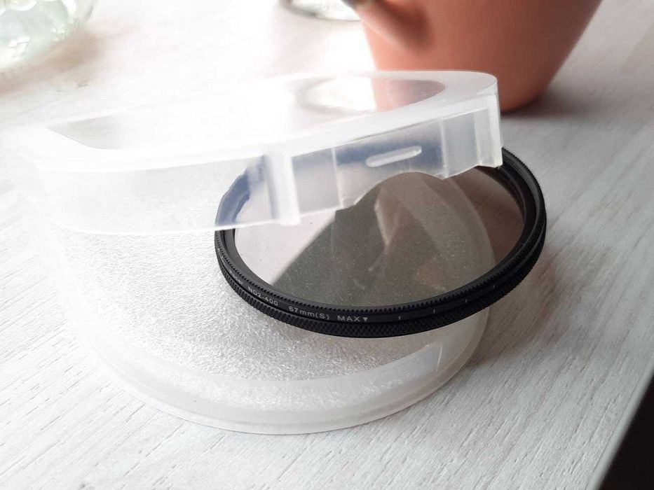 Світлофільтр Фотоофільтр ND2–ND400 (переменный ND-фильтр) 67