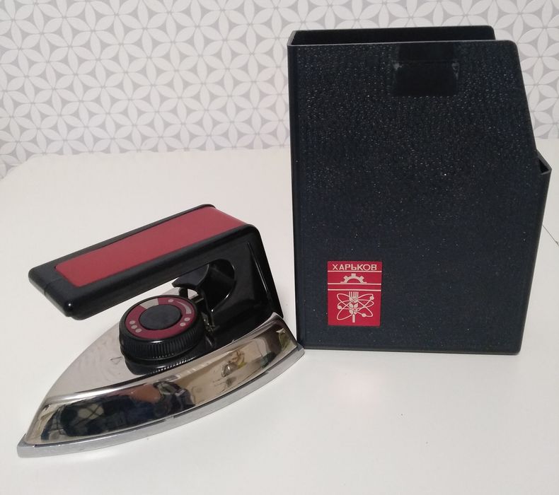 Новий вінтажний! Утюг дорожній, праска дорожня, ут400-0,8