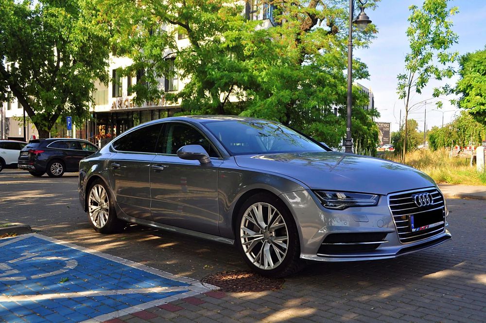 Audi A7 Sportback 3.0 D 4x4 Quattro Serwisowany zadbany piękny Zamiana