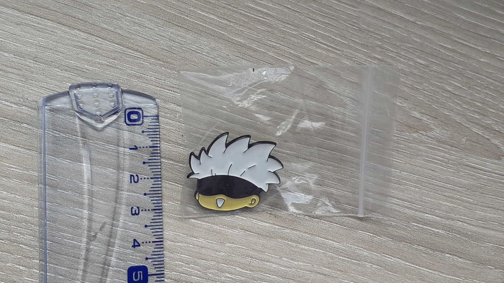 Pins metal Gojo Jujutsu kaisen anime NOVO