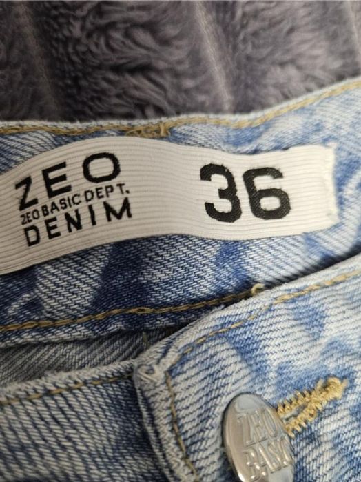 Джинсовi беггi шорти zeo basic