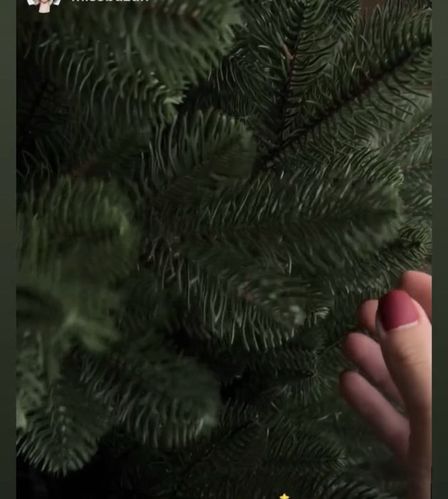 Продам дуже красиву литу ялинку, висота 2.10