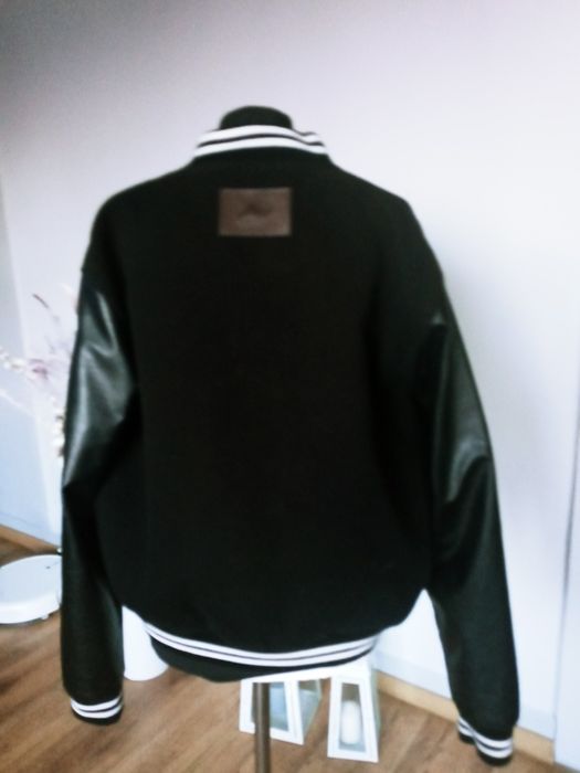 Kurtka czarno biala Moro bombier meska XL