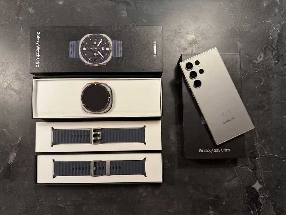 Samsung Galaxy S25 Ultra + Galaxy Watch Ultra zestaw