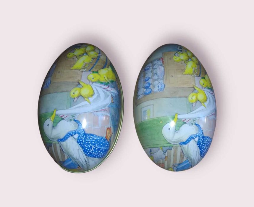 Великоднє Яйце Декор Пасхальное Яйцо Жестяная банка коробка шкатулка