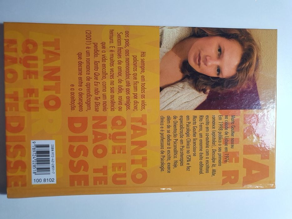Tanto que eu não te disse, Marta Gautier