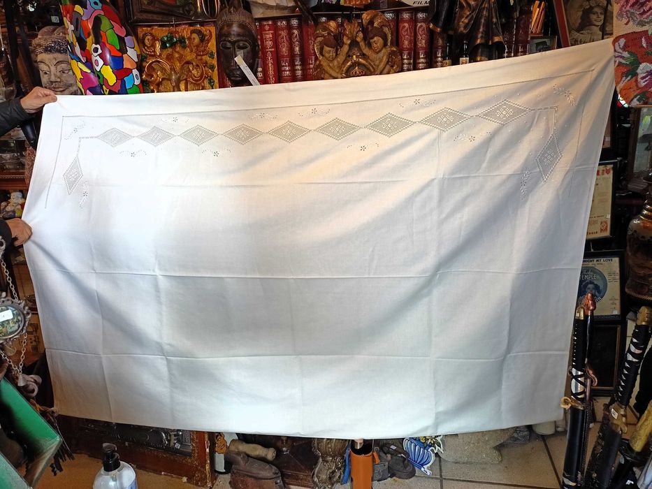 Embroidered Linen Bed Sheets Lixa