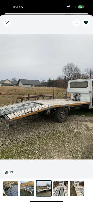 Платформа на евакуатор  лавета