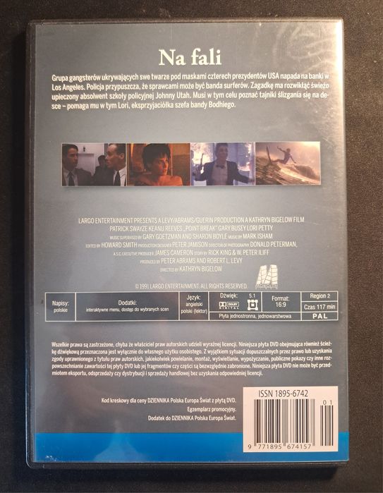 Na fali | Keanu Reeves | Patrick Swayze | DVD