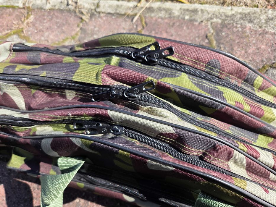 Pokrowiec na wędki 3-komorowy RUMPOL 130cm torba wędkarska