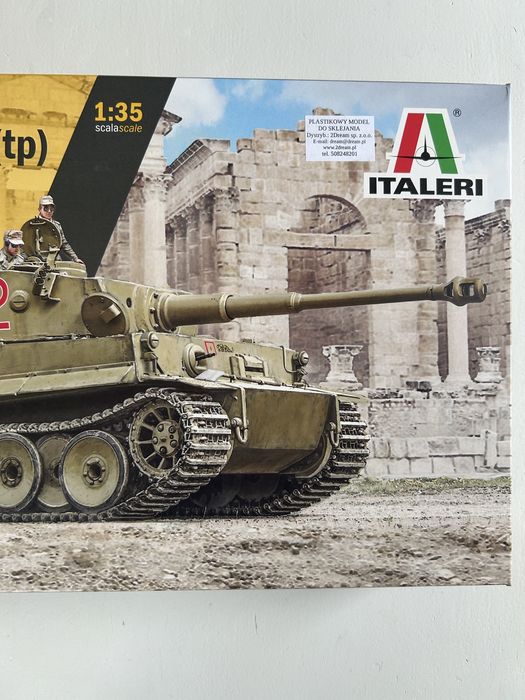 Czołg Tiger I model do sklejenia Italeri 6767