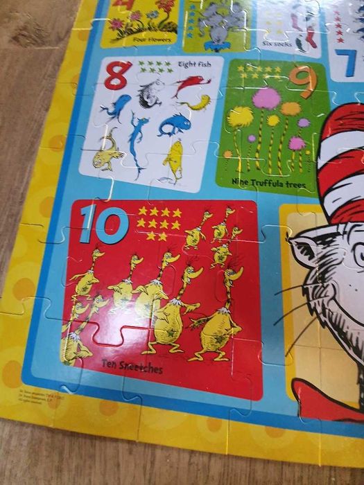 Gra i puzzle do nauki języka angielskiego.