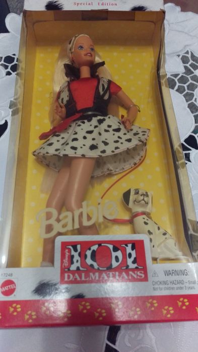 BARBIE 101 Dalmatians Dalmatyńczyków Mattel 1997 NOWA