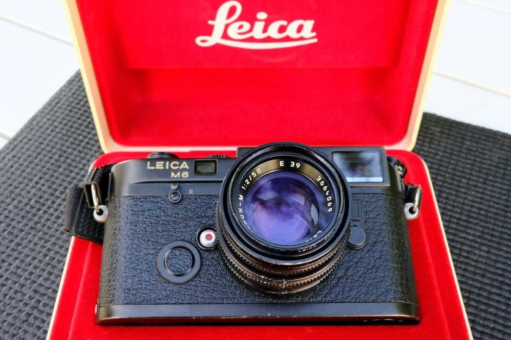 Leica M6 e lentes Leica